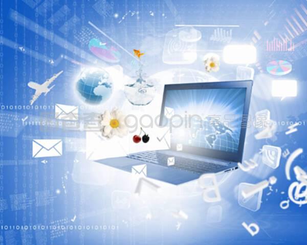 笔记本电脑背景图像 计算机网络技术开发的新视角